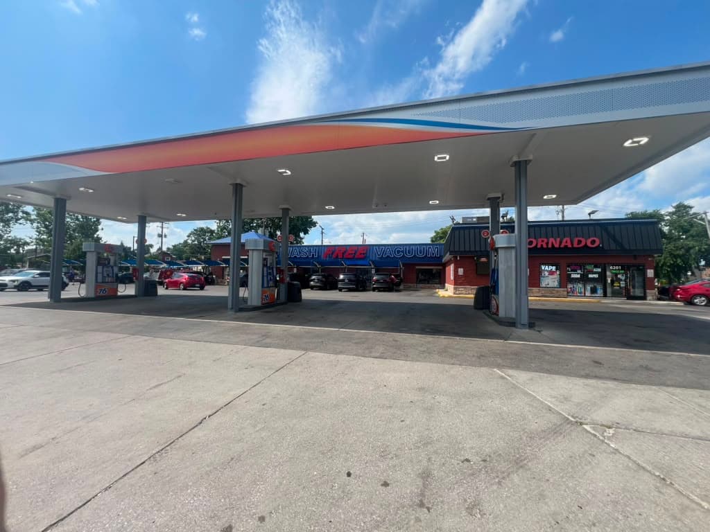 Tornado station and store